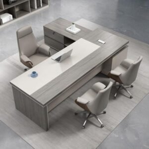 Bureau Accueil Directionnel avec Visiteurs