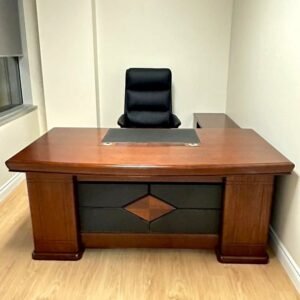 Bureau Exécutif Compact Bois Noble