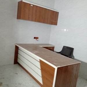 Bureau Administratif Premium Bois & Noir
