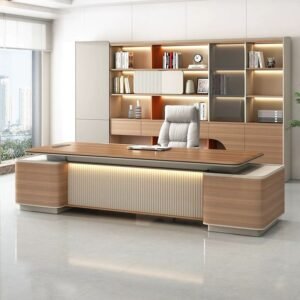 Bureau Présidentiel Luxe LED Signature