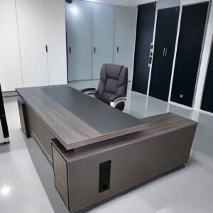 Bureau Directeur Moderne Gris Prestige
