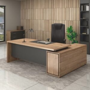 Bureau Directeur Executive Bois Naturel