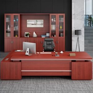 Bureau Présidentiel Acajou Prestige