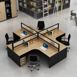 Poste de Travail Open Space 4 Postes Executive