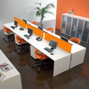 Poste de Travail Professionnel 6 Postes Executive