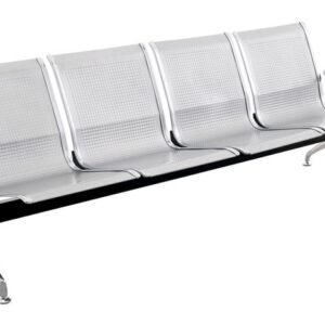 Banc Réception Métallique Quadruple