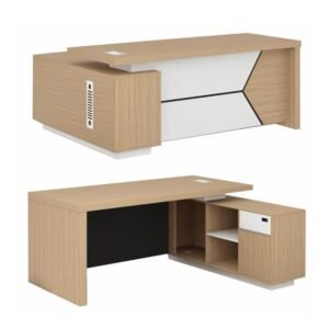 Bureau Président Signature Bois Clair